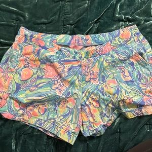 Lilly Pulitzer ocean view board shorts